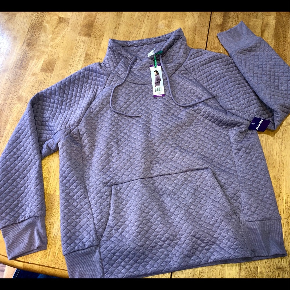 Green tea pullover